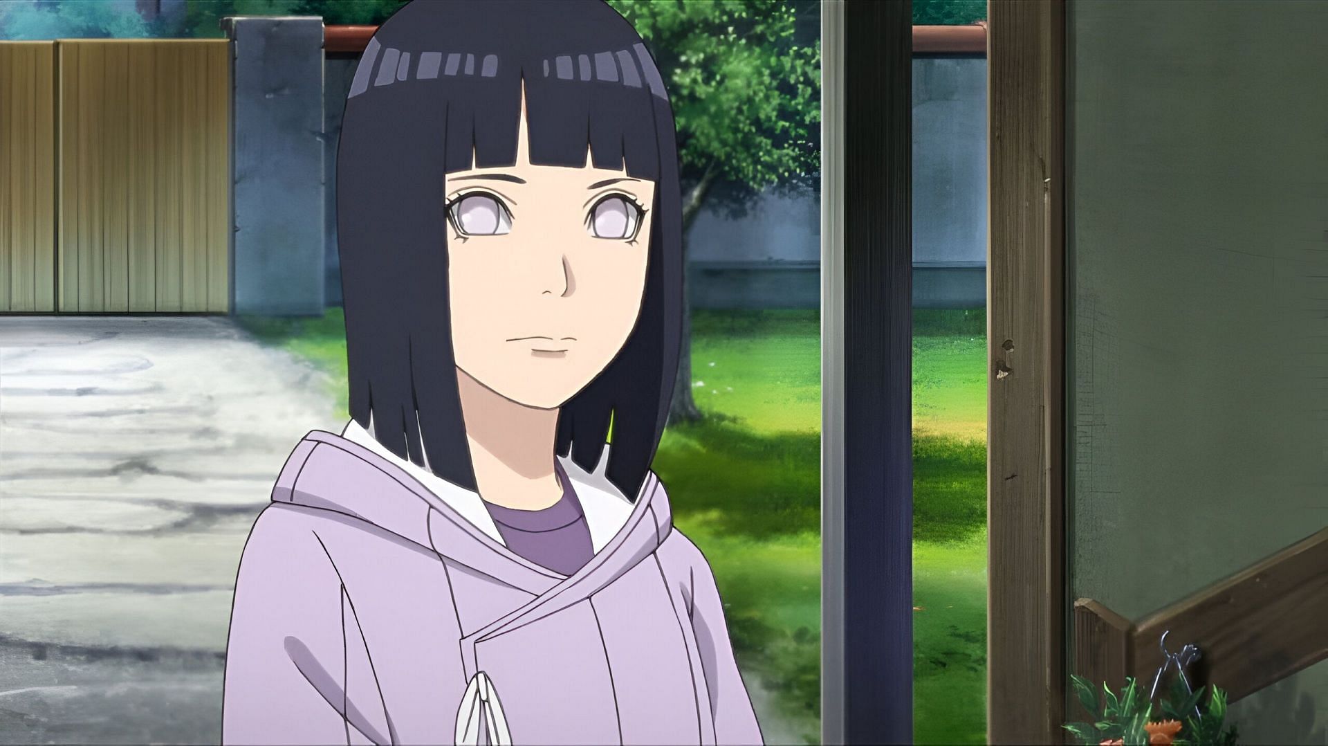 One of the anime characters with an inferiority complex, Hinata Hyuga (Image via Pierrot)